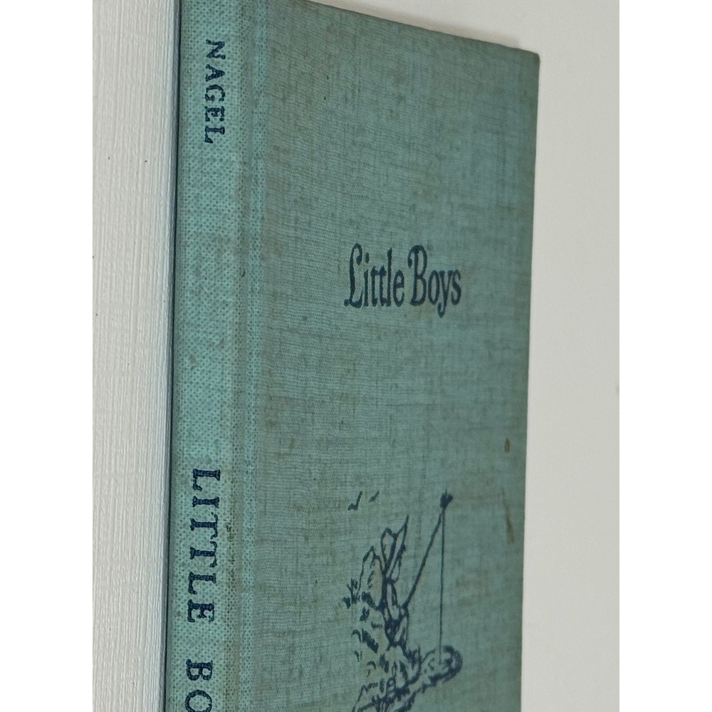 C.R. Gibson Little Boys Baby Memory Book Nagel Teal Vintage Hardcover Journal